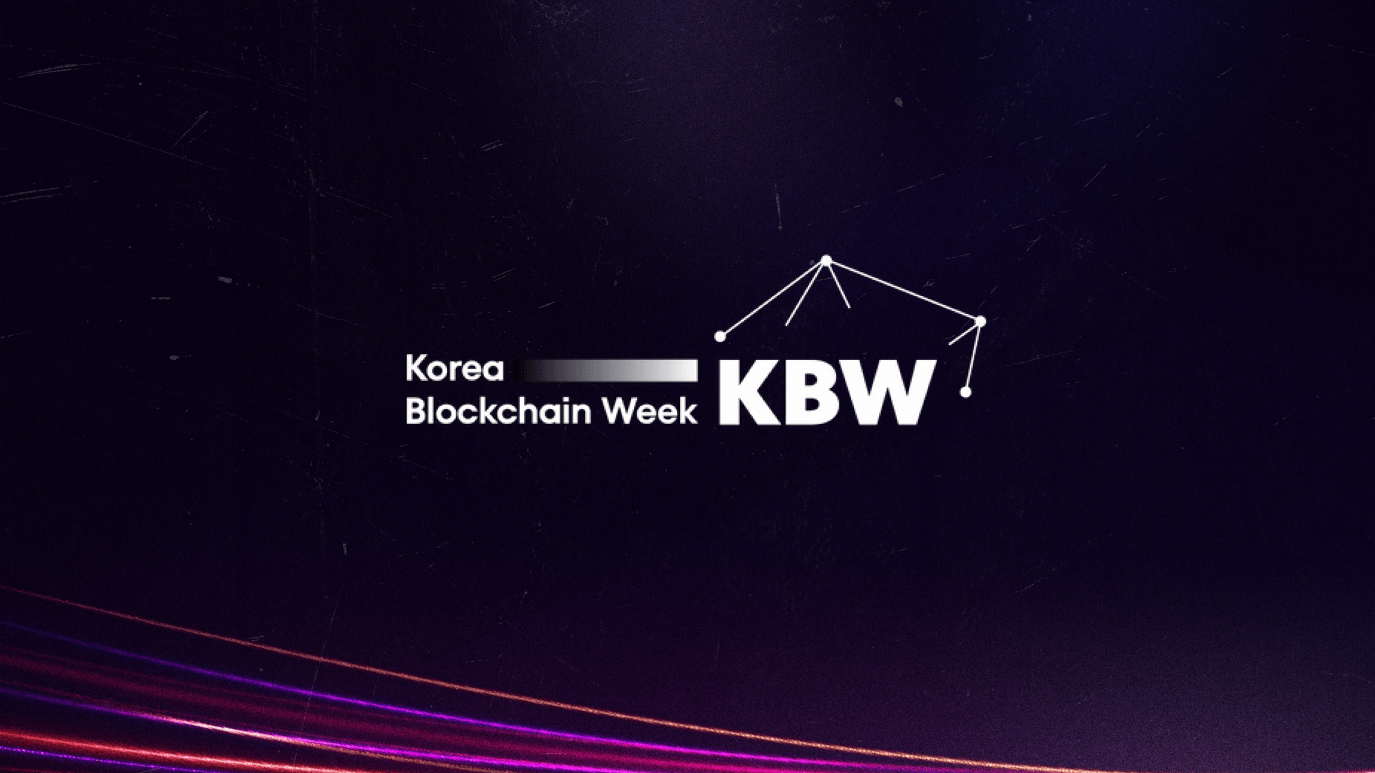 Korea blockchain week event card